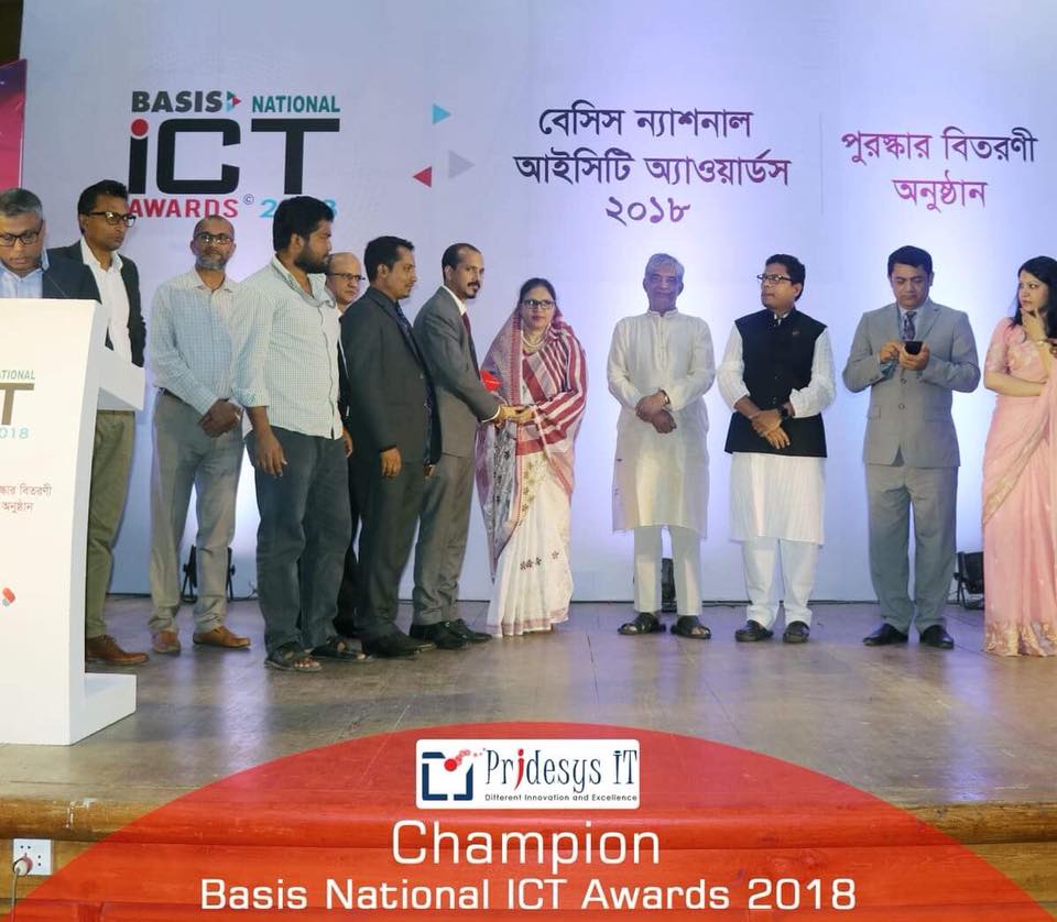 Champion of BASIS National ICT Award 2018